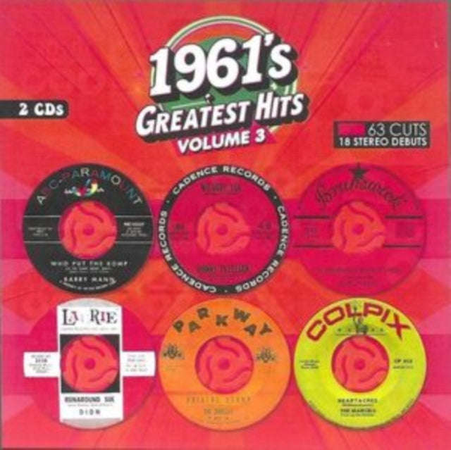 Various Artists - 1961's Greatest Hits, Vol. 3 (2CD) (CD) (US Import)