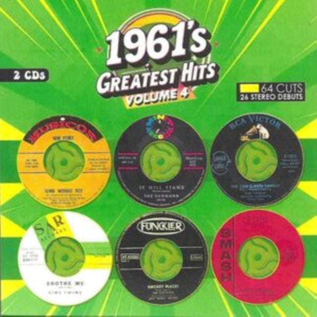Various Artists - 1961's Greatest Hits, Vol. 4 (2CD) (CD) (US Import)