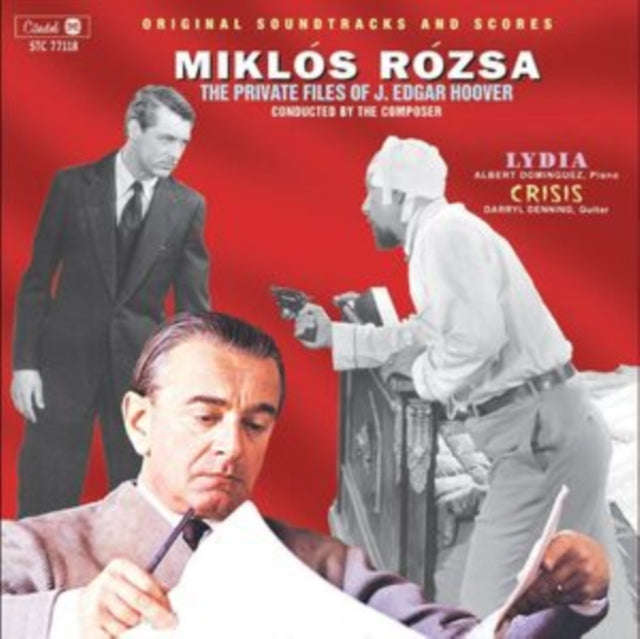 Miklos Rozsa - Private Files Of J. Edgar Hoover (Also Includes Lydia & Crisis) (CD) (US Import)