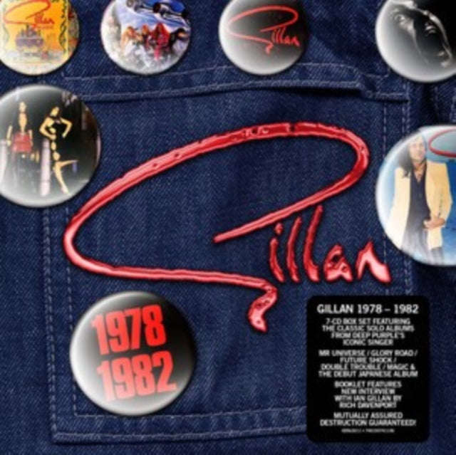 Gillan - 1978 - 1982 (DELUXE/7CD) (CD) (US Import)