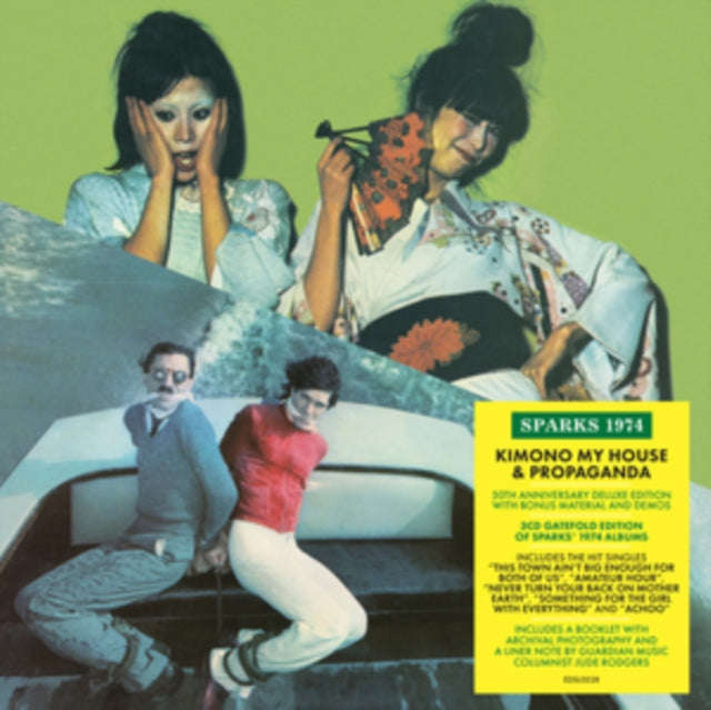 Sparks - Kimono My House/Propaganda (50th Anniversary/Deluxe PACKAGING/3CD) (CD) (US Import)