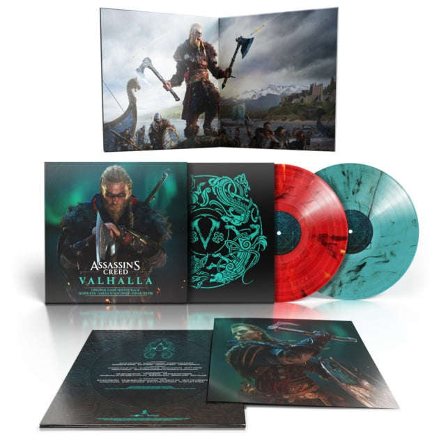 Jesper Kyd - Assassin's Creed Valhalla - Jesper Kyd, Sarah Schachner & Einar Selvik (1-Red/1-Gree...