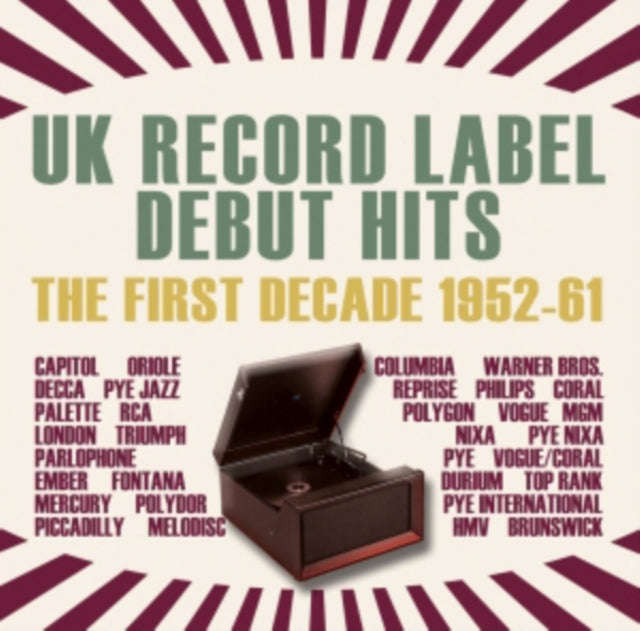 Various Artists - Uk Record Label Debut Hits: The First Decade 1952-61 (CD) (US Import)