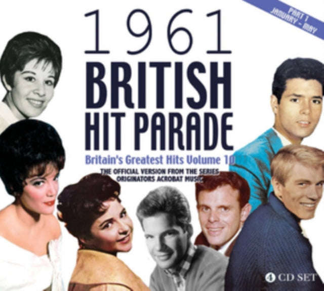 Various Artists - British Hit Parade 1961 Part 1 4CD (CD) (US Import)