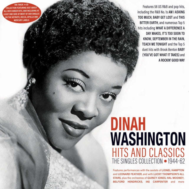 Dinah Washington - Hits & Classics: The Singles Collection 1944-62 (4CD) (CD) (US Import)