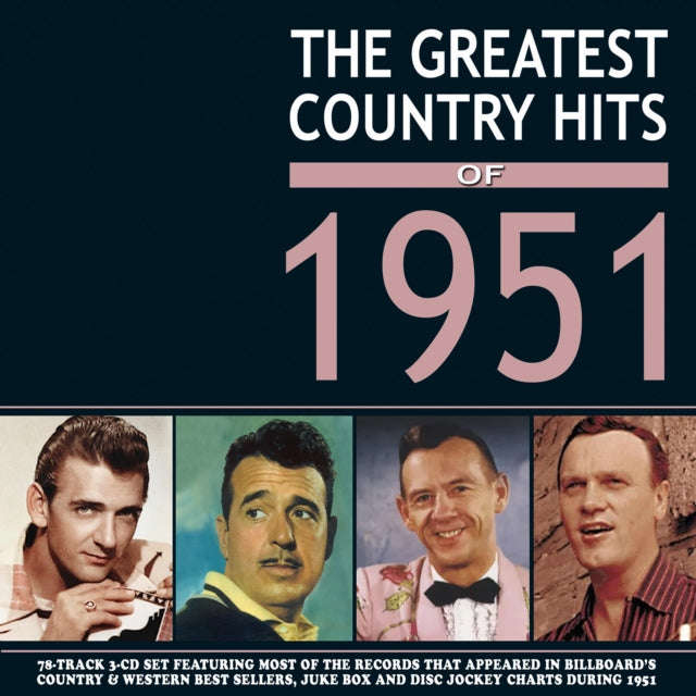 Various Artists - Greatest Country Hits Of 1951 (4CD) (CD) (US Import)