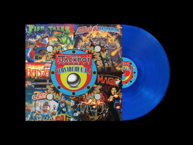 Various Artists - Jackpot Plays Pinball Vol. 2 (Blue Vinyl) (Vinyl) (US Import)