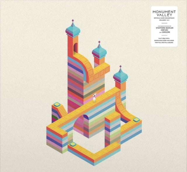 Grigori; Stafford Brawler; Obfusc - Monument Valley OST (2LP/Blue & White Vinyl) (Vinyl) (US Import)