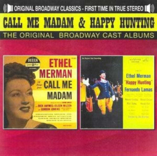 Various Artists - Call Me Madam & Happy Hunting Ethel Merman (2CD) (Original Cast Recording) (CD)...