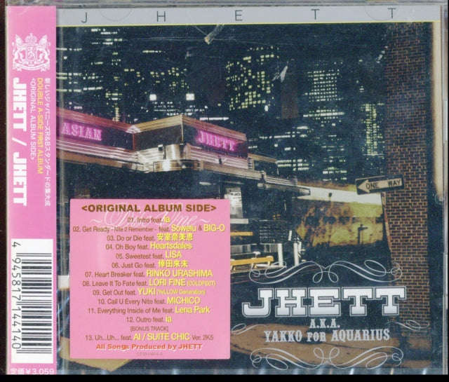 Jhett Aka Yakko For Aquarius - Jhett (CD) (US Import)