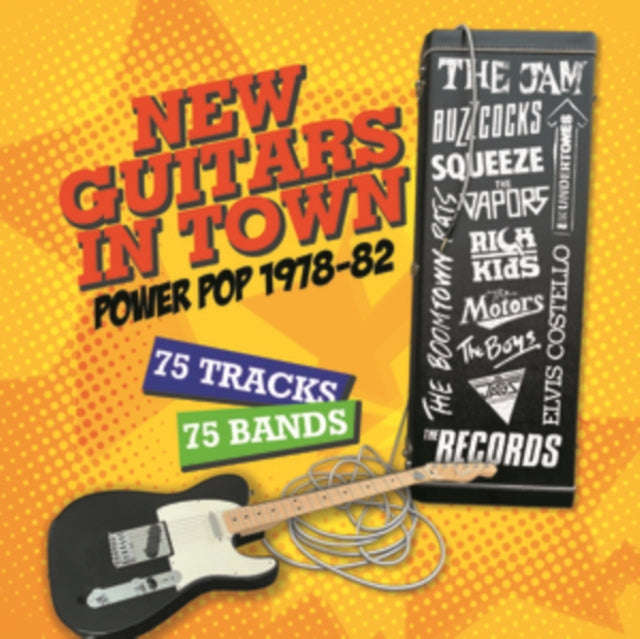 Various Artists - New Guitars In Town - Power Pop 1978-82 (3CD Clamshell Box) (CD) (US Import)