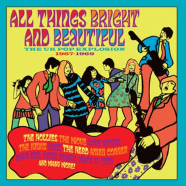 Various Artists - All Things Bright & Beautiful: The Uk Pop Explosion 1967-1969 (3CD) (CD) (US Im...