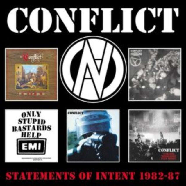 Conflict - Statements Of Intent 1982-87 (5CD Clamshell Box) (CD) (US Import)