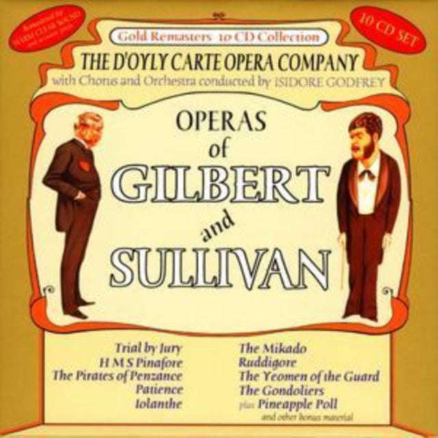 D'Oyly Carte Opera Company - Operas Of Gilbert & Sullivan (CD) (US Import)