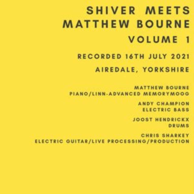 Shiver & Matthew Bourne - Shiver Meets Matthew Bourne Volume 1 (CD) (US Import)