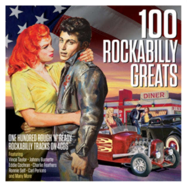 Various Artists - 100 Rockabilly Greats (CD) (US Import)