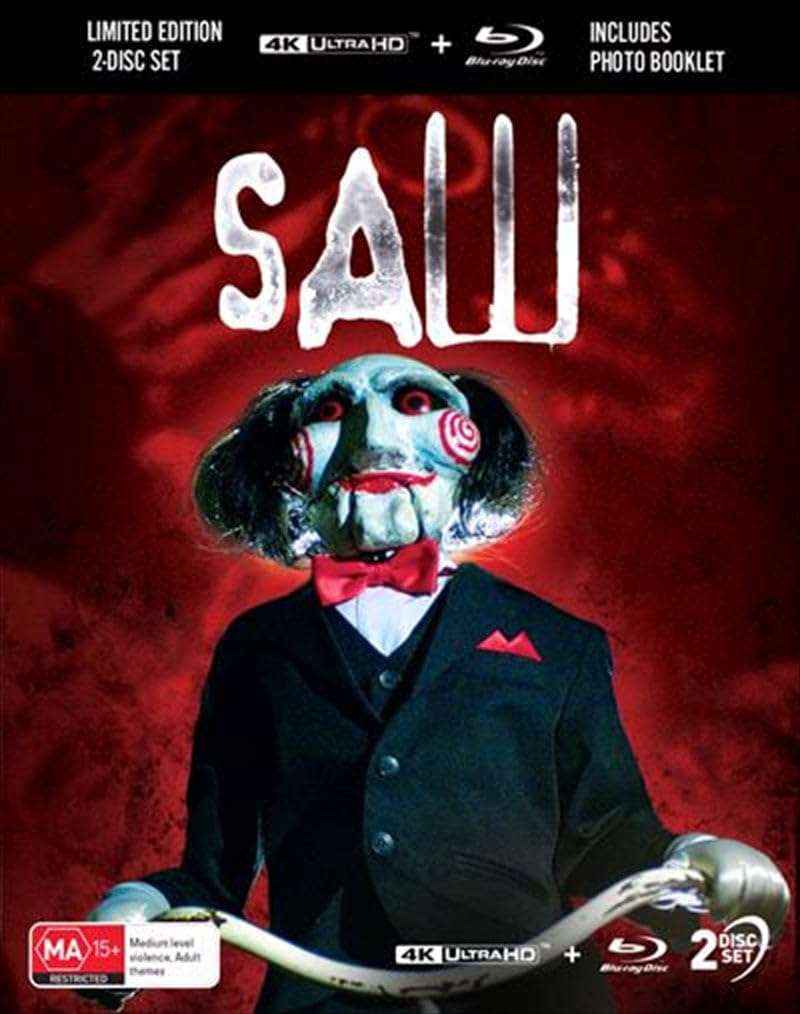 Saw (2004) (Limited Edition 3D) (4K Blu-ray) (Region A US Import)