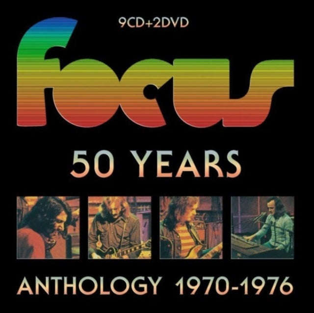 Focus - 50 Years Anthology 1970-1976 (9CD/2DVD) (CD) (Region 1 US Import)