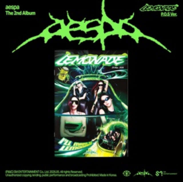 Aespa - Lemonade - The 2nd Album (P.O.S. Ver.) (CD) (US Import)