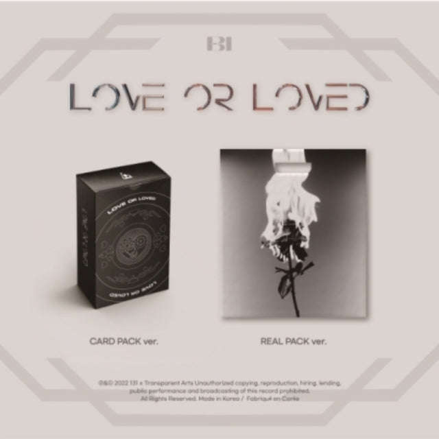 B.I - Love Or Loved PART.1 (CD) (US Import)