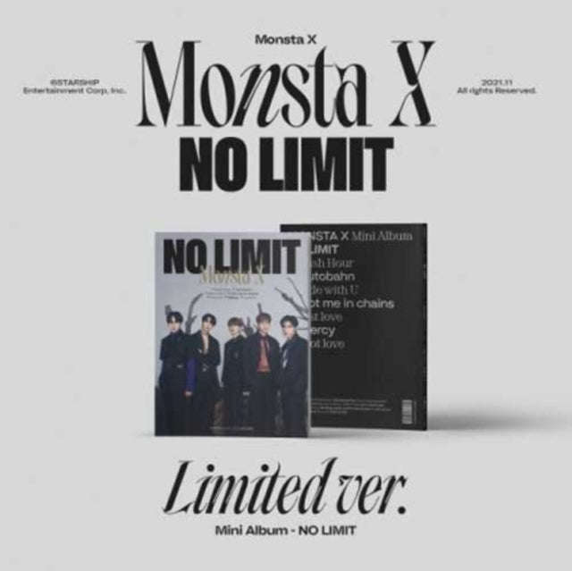 Monsta X - No Limit (Limited Ver.) (CD) (US Import)