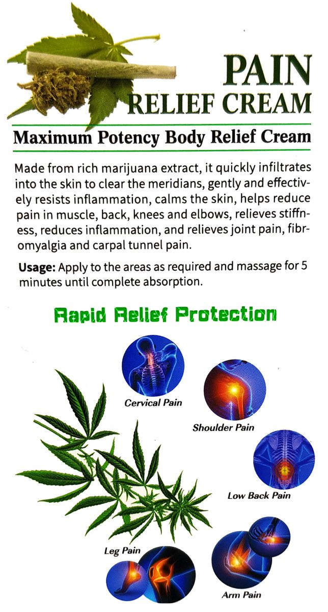 CBD Pain Relief Cream - 100ml
