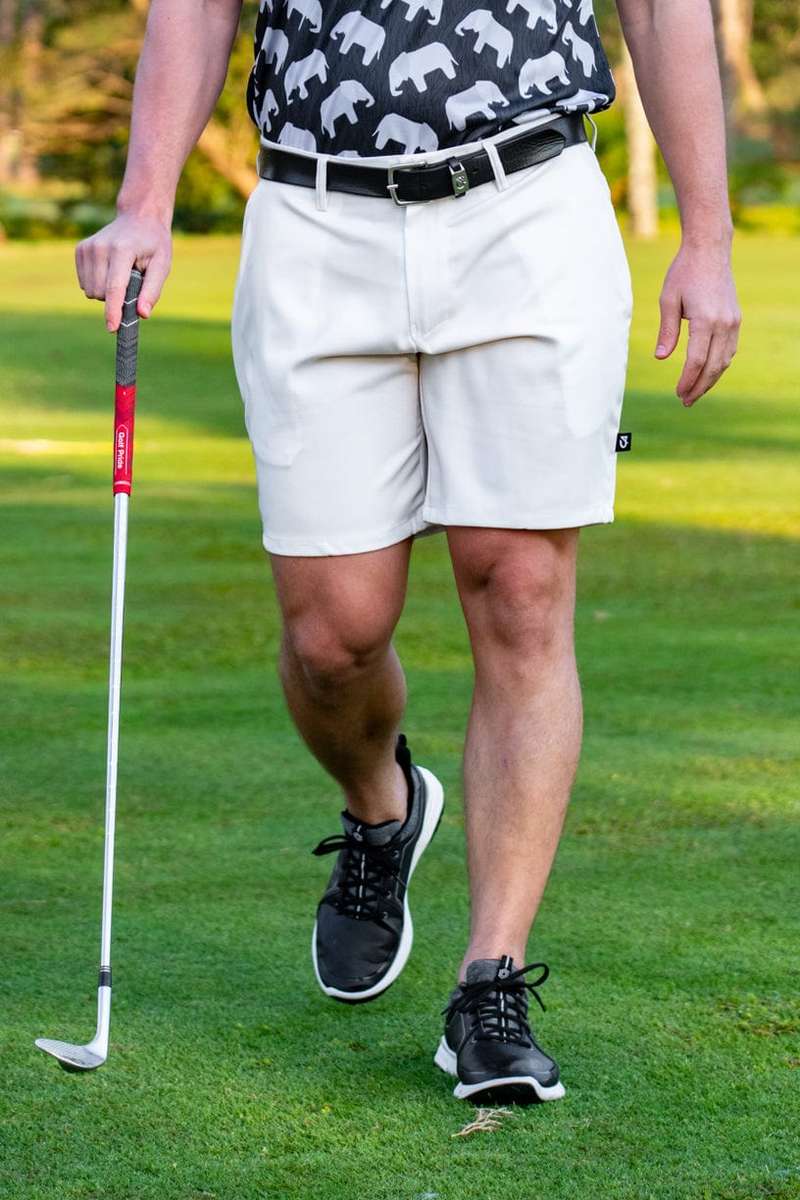 CA Flow Golf Shorts | Beige
