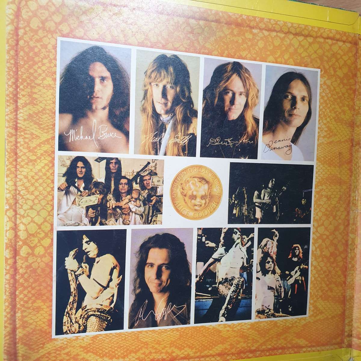 Alice Cooper  Billion Dollar Babies - Vinyl LP Record - Very-Good- Quality (VG-) (minus)
