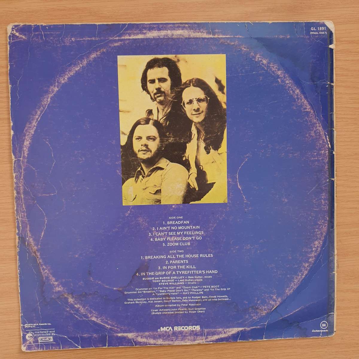 Budgie  Best Of Budgie  | Vinyl LP Record | (VG)