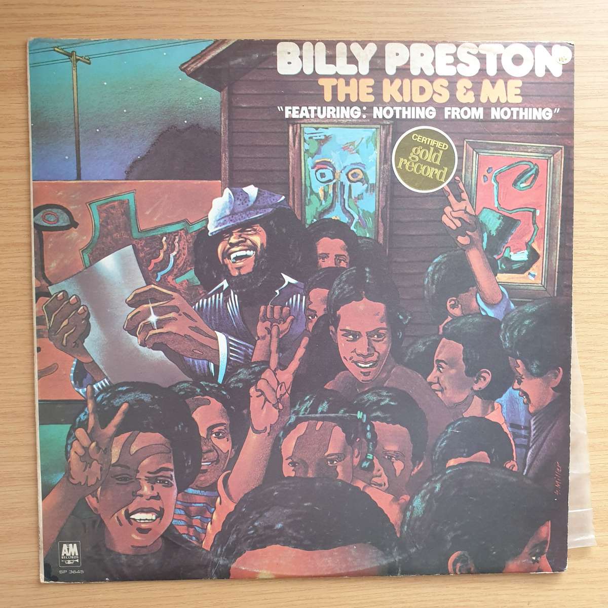 Billy Preston  The Kids & Me - Vinyl LP Record - Very-Good+ Quality (VG+)