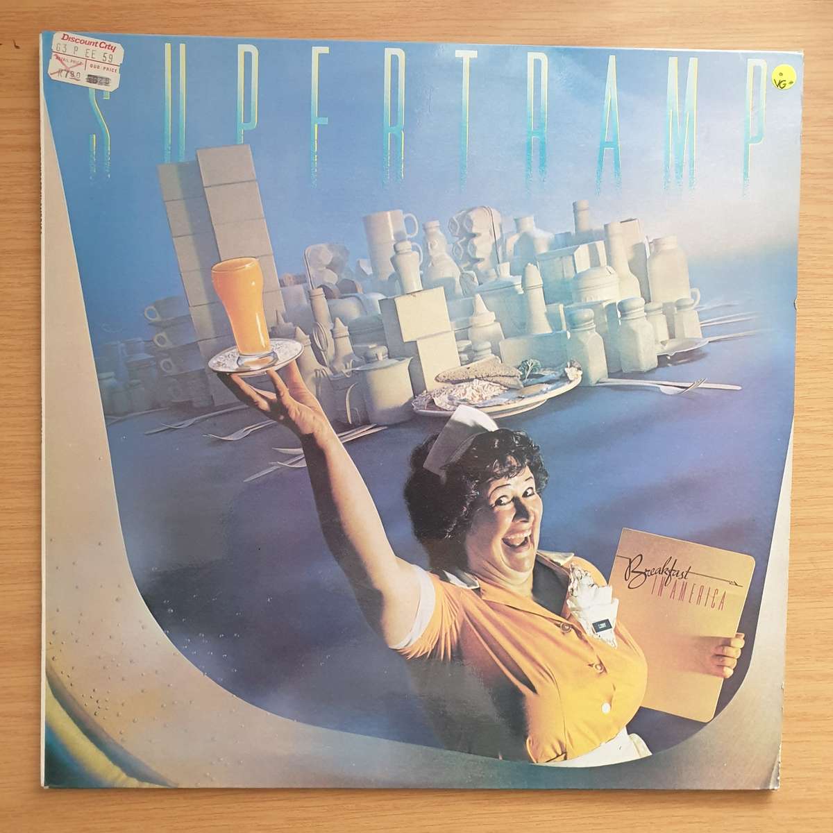 Supertramp - Breakfast In America - Vinyl LP Record - Very-Good Quality (VG) (verry)