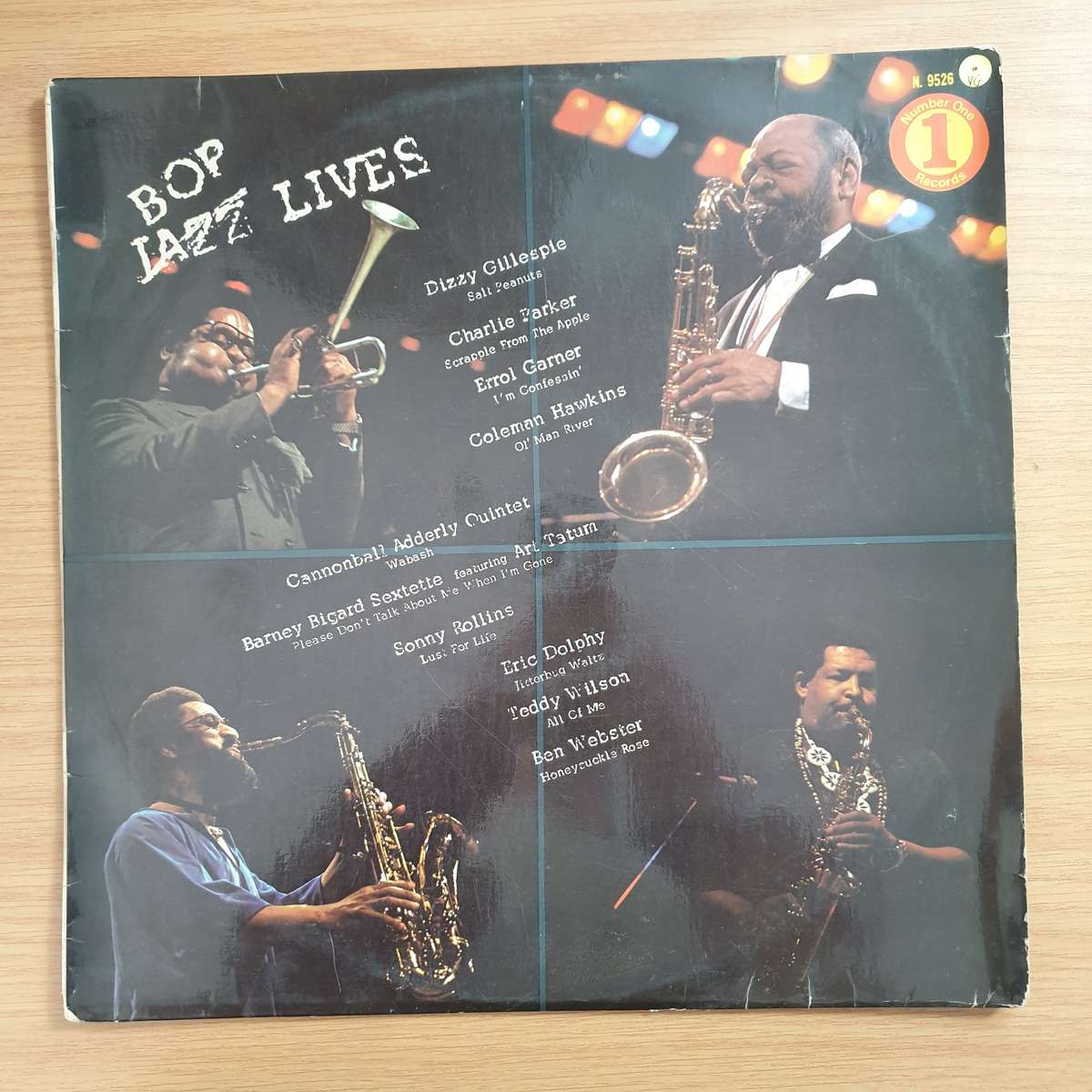 Bop Jazz Lives  Vinyl LP Record - Very-Good Quality (VG) (verry)