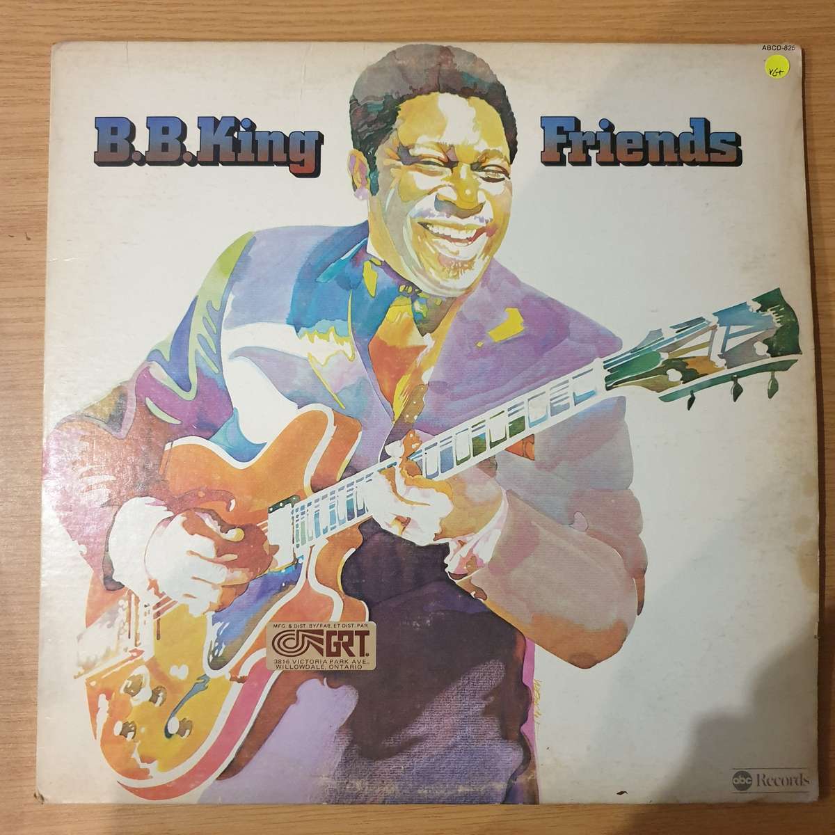 B.B. King  Friends -  Vinyl LP Record - Very-Good+ Quality (VG+) (verygoodplus)