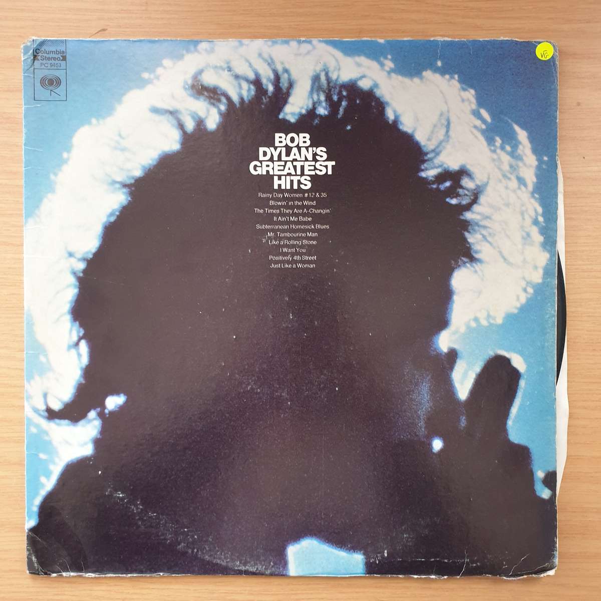 Bob Dylan  Bob Dylan's Greatest Hits - Vinyl LP Record (VG-)
