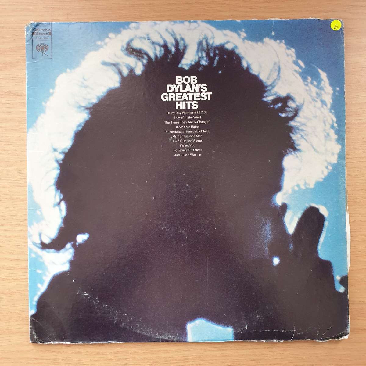 Bob Dylan  Bob Dylan's Greatest Hits - Vinyl LP Record (VG-)