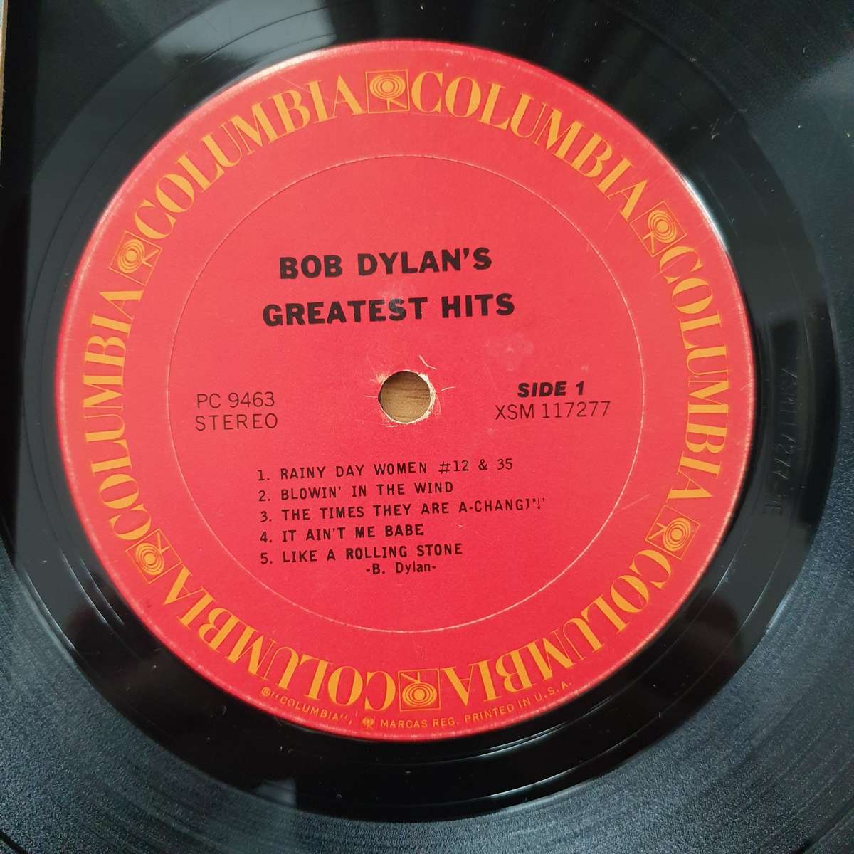 Bob Dylan  Bob Dylan's Greatest Hits - Vinyl LP Record (VG-)