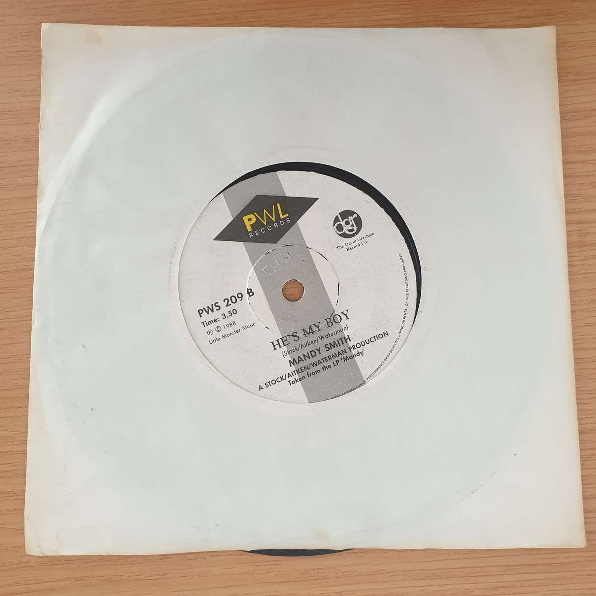 Mandy  Boys And Girls - Vinyl 7" Record - Very-Good+ Quality (VG+)