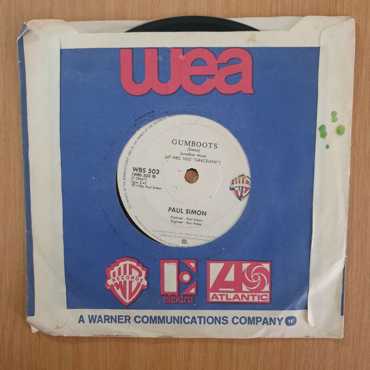 Paul Simon  You Can Call Me Al - 7" Record - Very-Good+ Quality (VG+) (verygoodplus7)(DLB)