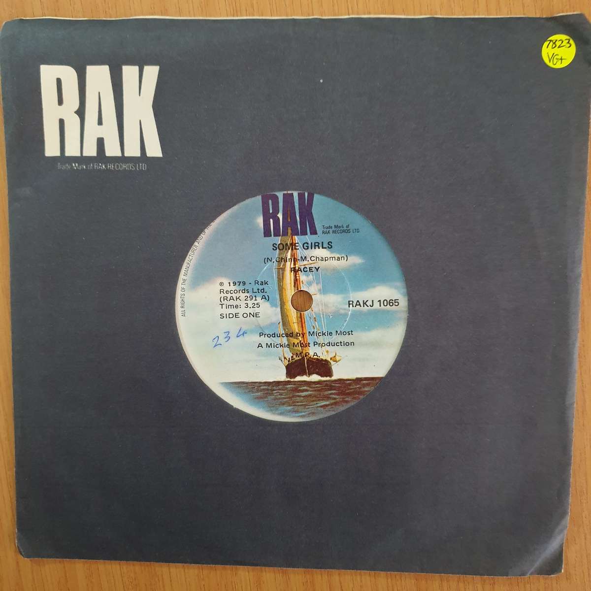 Exile   Kiss You All Over - 7" Record - Very-Good+ Quality (VG+) (verygoodplus7) (DLB)