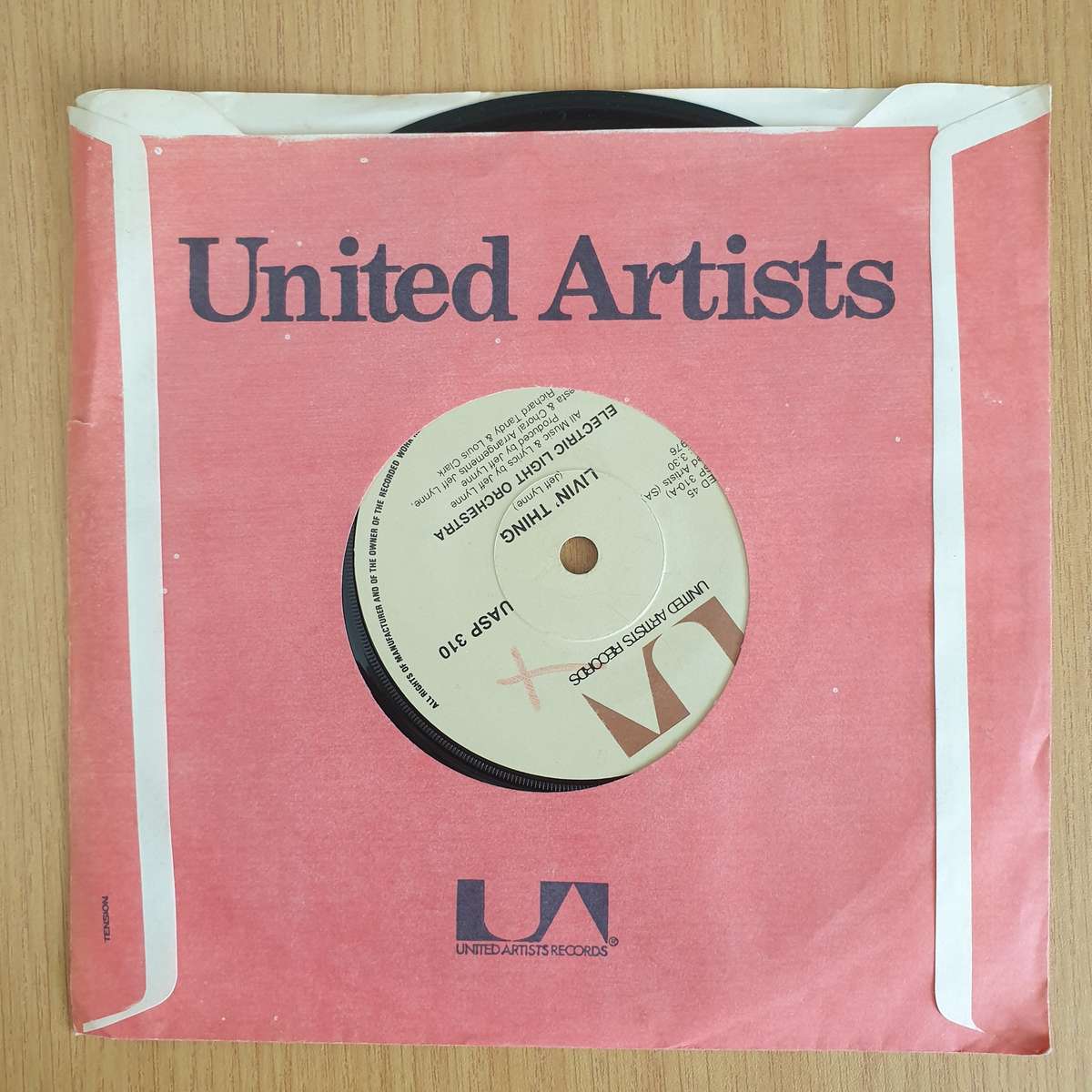 Electric Light Orchestra  Livin' Thing / Fire On High - Vinyl 7" Record  (VG+)