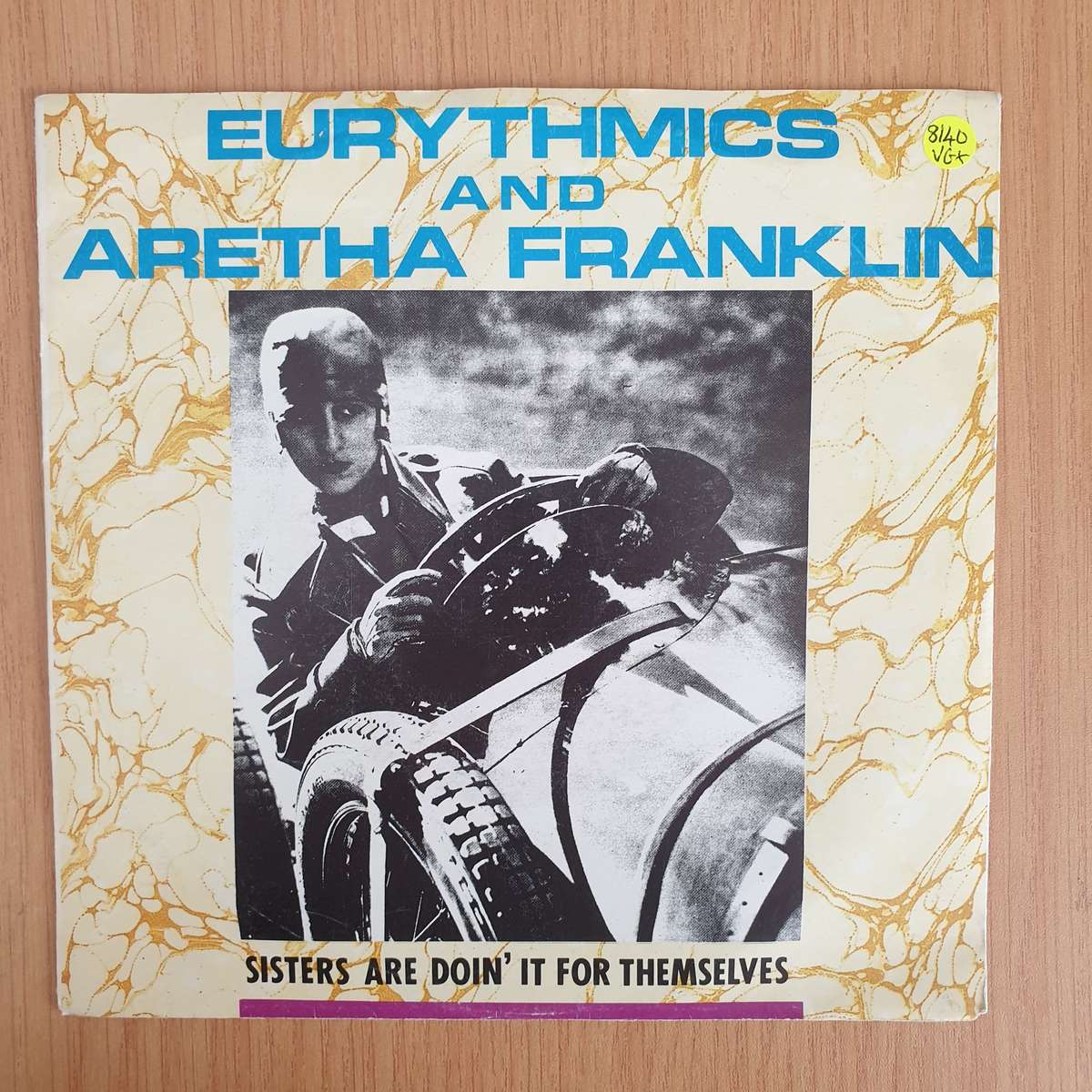 Eurythmics And Aretha Franklin  Sisters Are Doin' It For Themselves - Vinyl 7 Record  (VG+)...