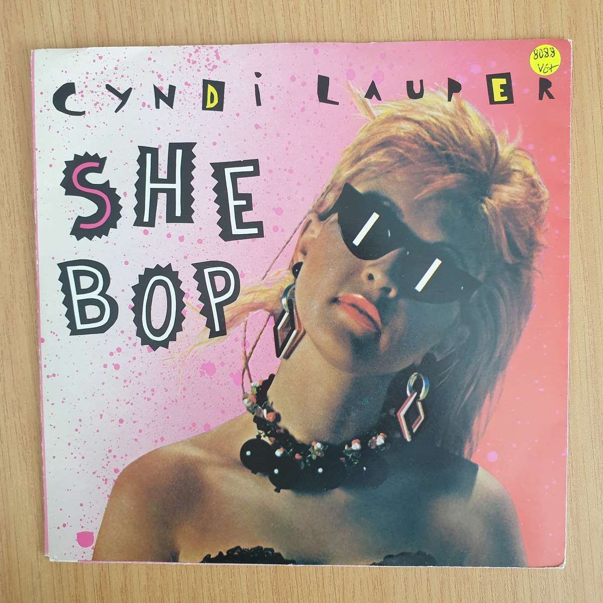 Cyndi Lauper  She Bop - Vinyl 7 Record  (VG+) (Aryeh)