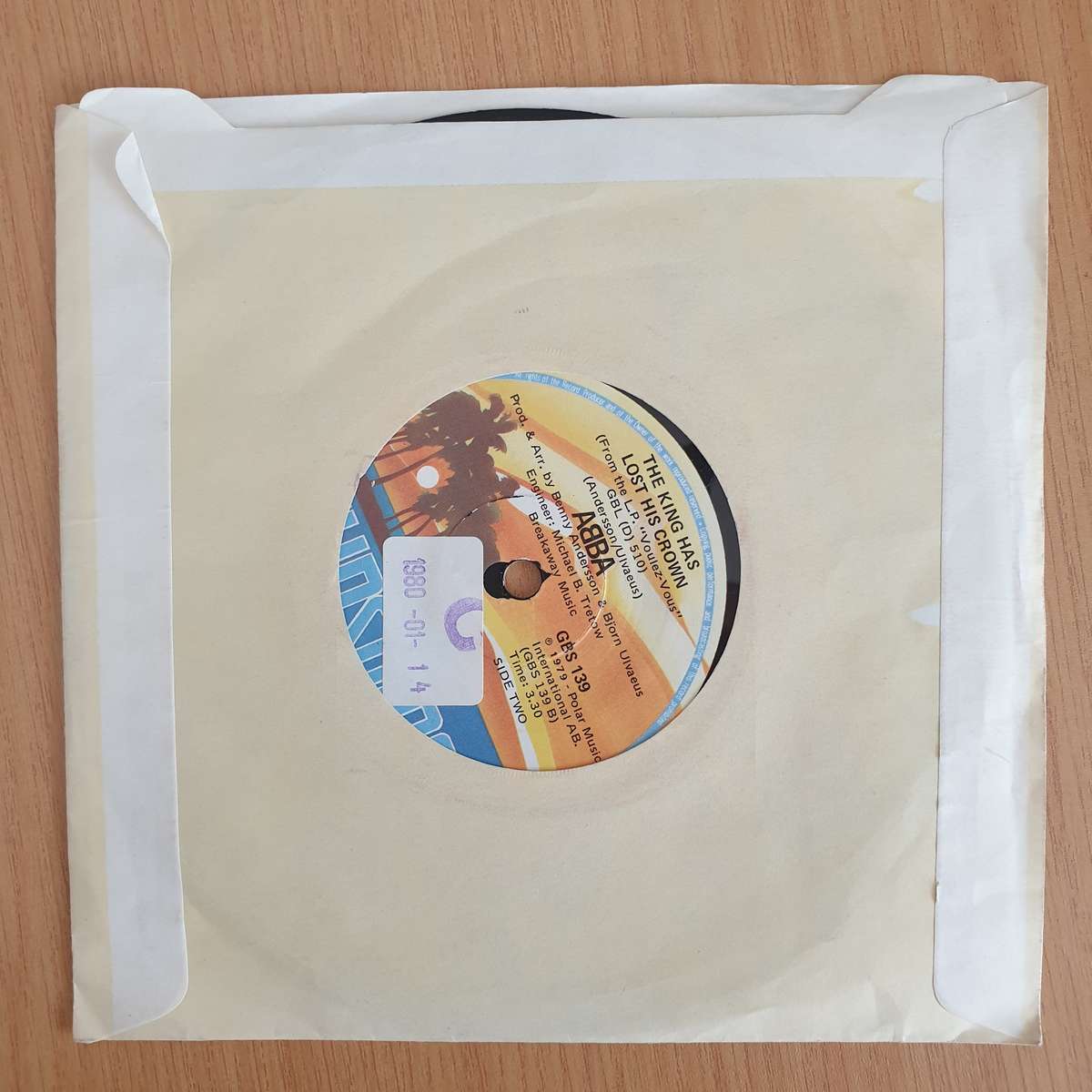 ABBA  Gimme! Gimme! Gimme! (A Man After Midnight) - Vinyl 7 Record  (VG+) (Aryeh)