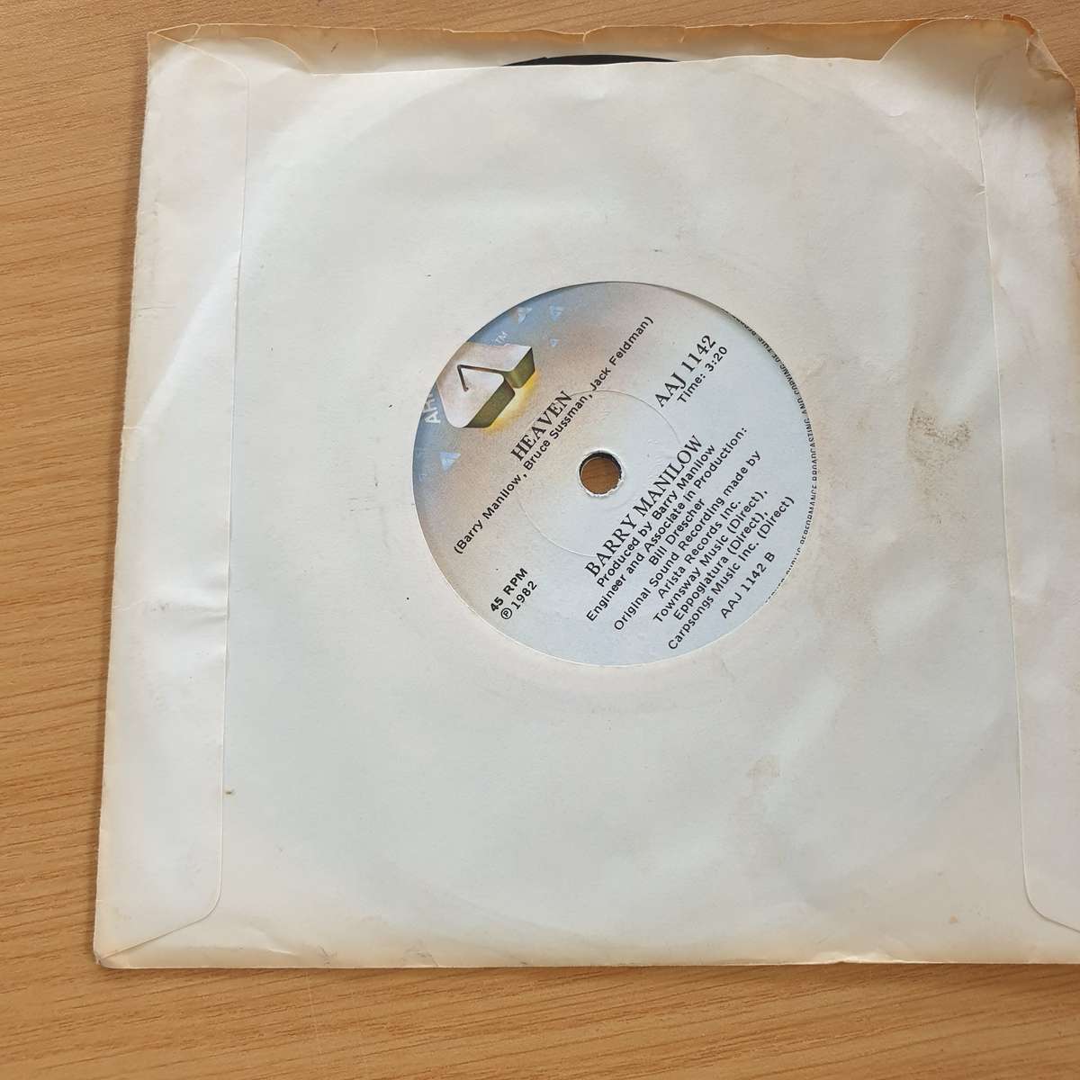 Barry Manilow  I Wanna Do It With You   - Vinyl 7" Record (VG+)