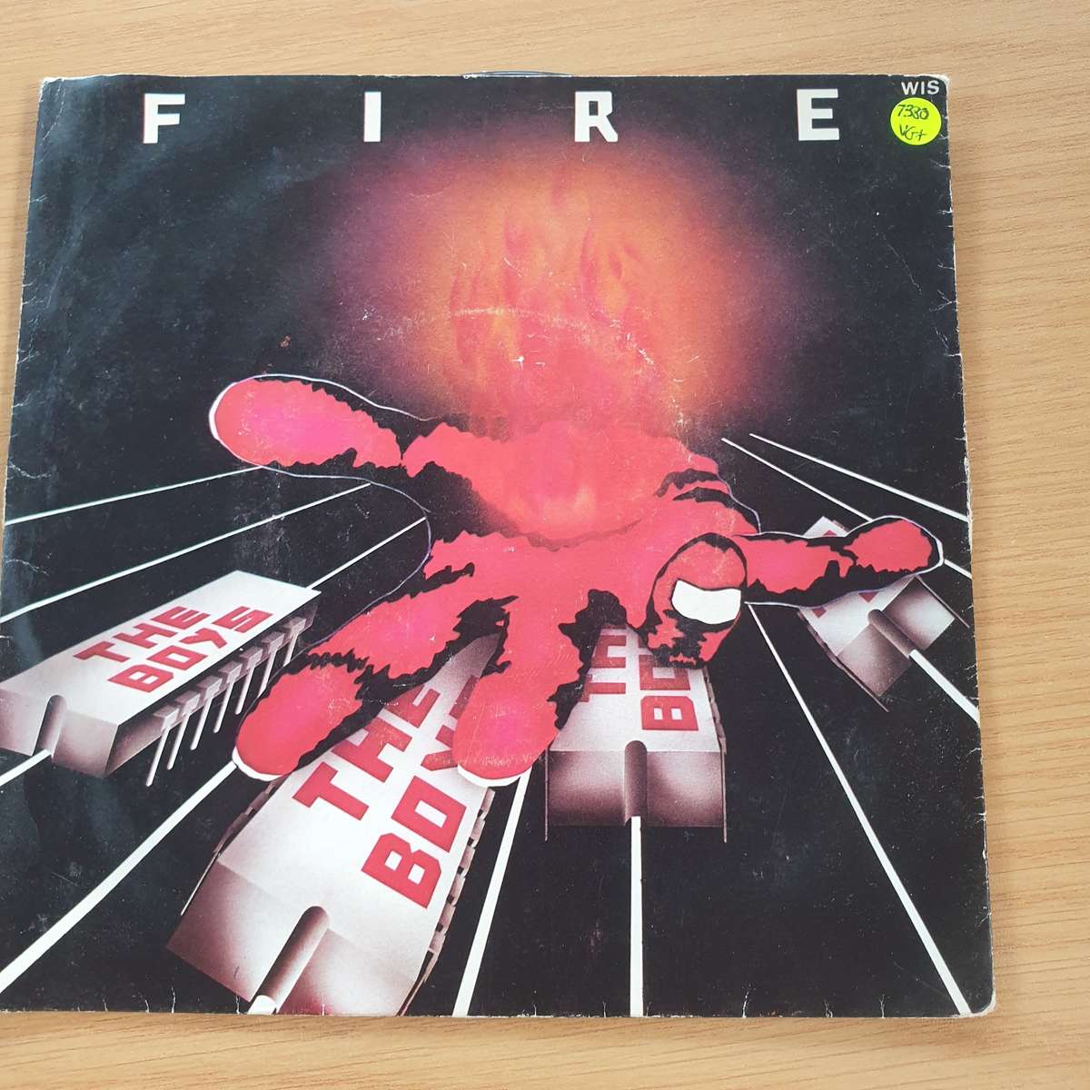 The Boys - Fire - Technology (Manny Cordosa) (Rare SA) - 7 Record (VG+)  (MWA)