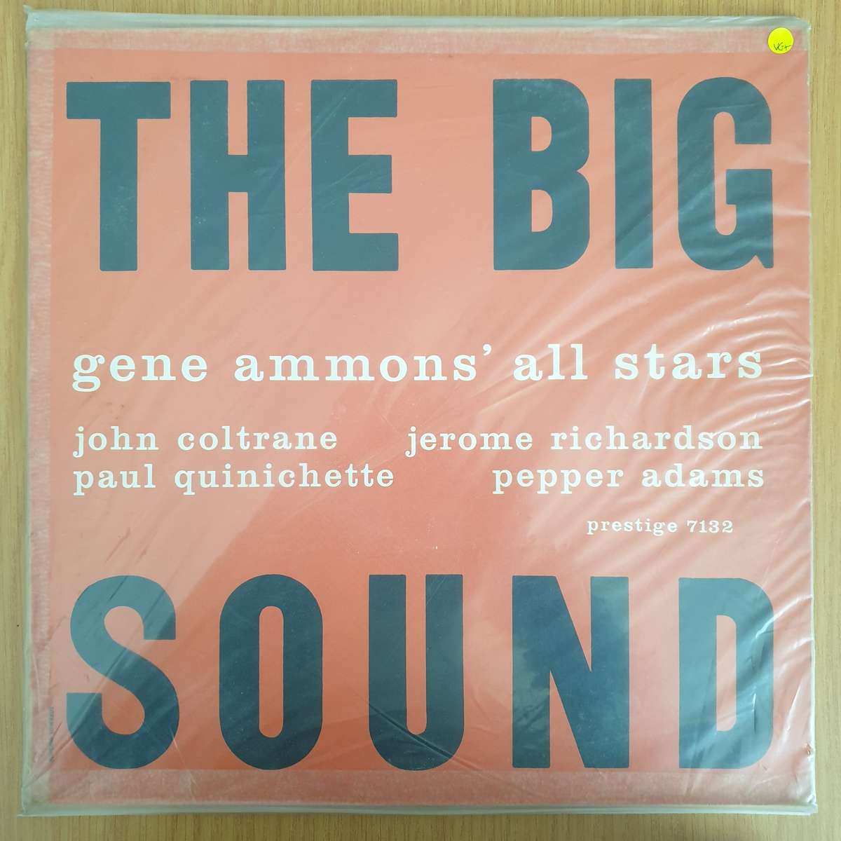 Gene Ammons' All Stars  The Big Sound  Vinyl LP Record - Very-Good+ Quality (VG+) (verygood...