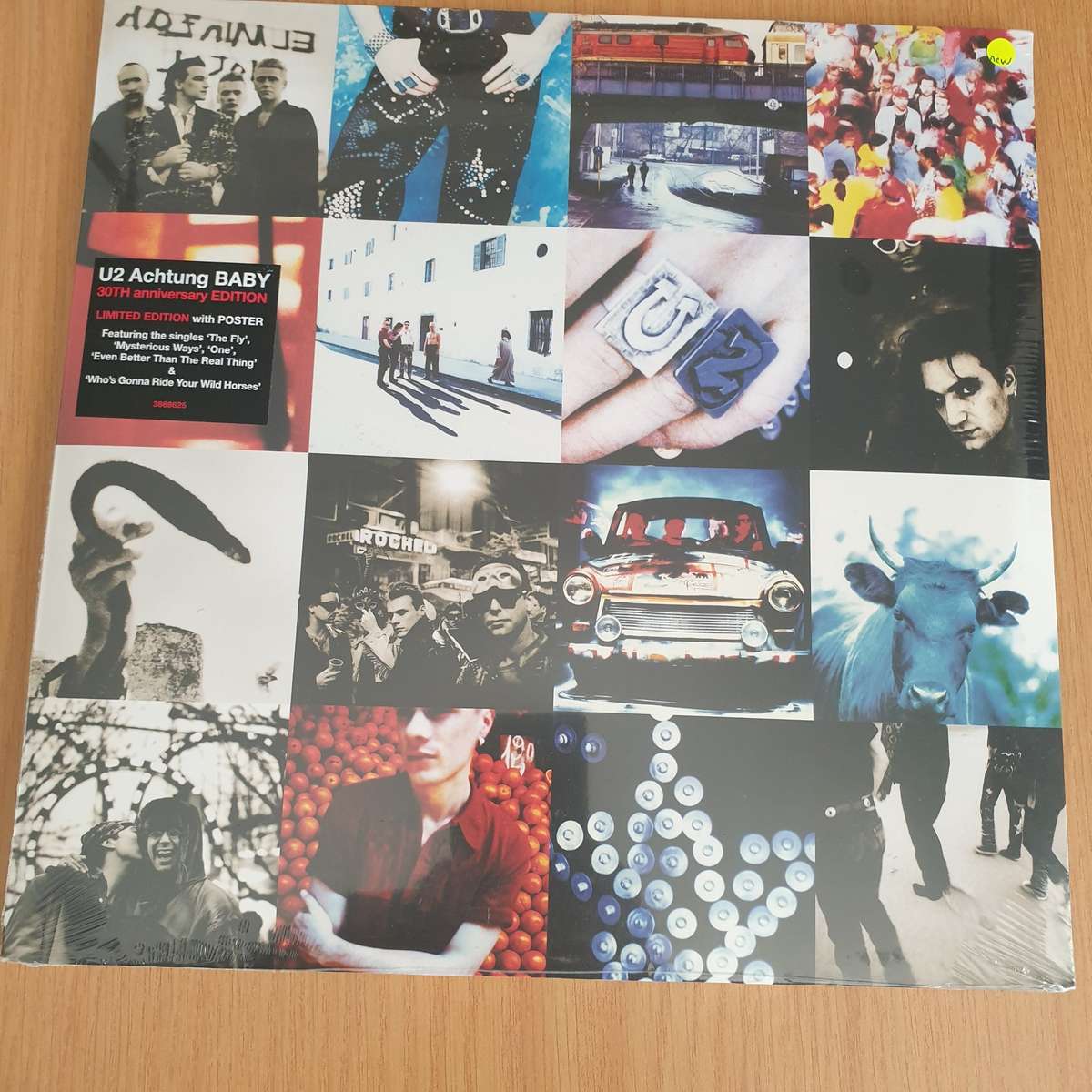 U2  Achtung Baby -  Vinyl LP Record - Sealed