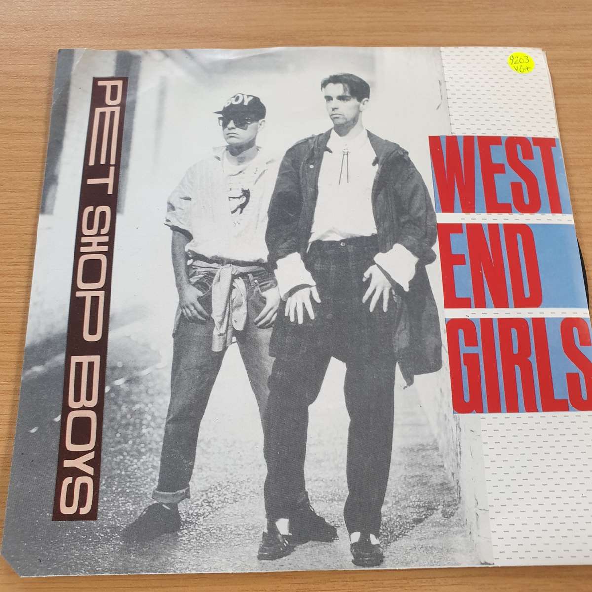 Pet Shop Boys  West End Girls | Vinyl 7" Single | (VG+)