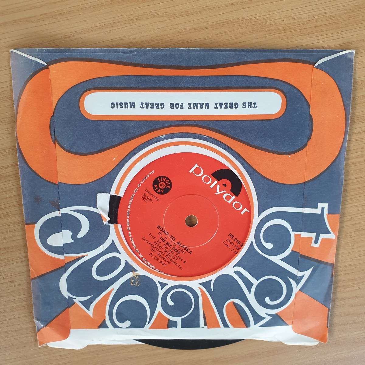 The Bee Gees   Run To Me | Vinyl 7" Single | (VG+ )