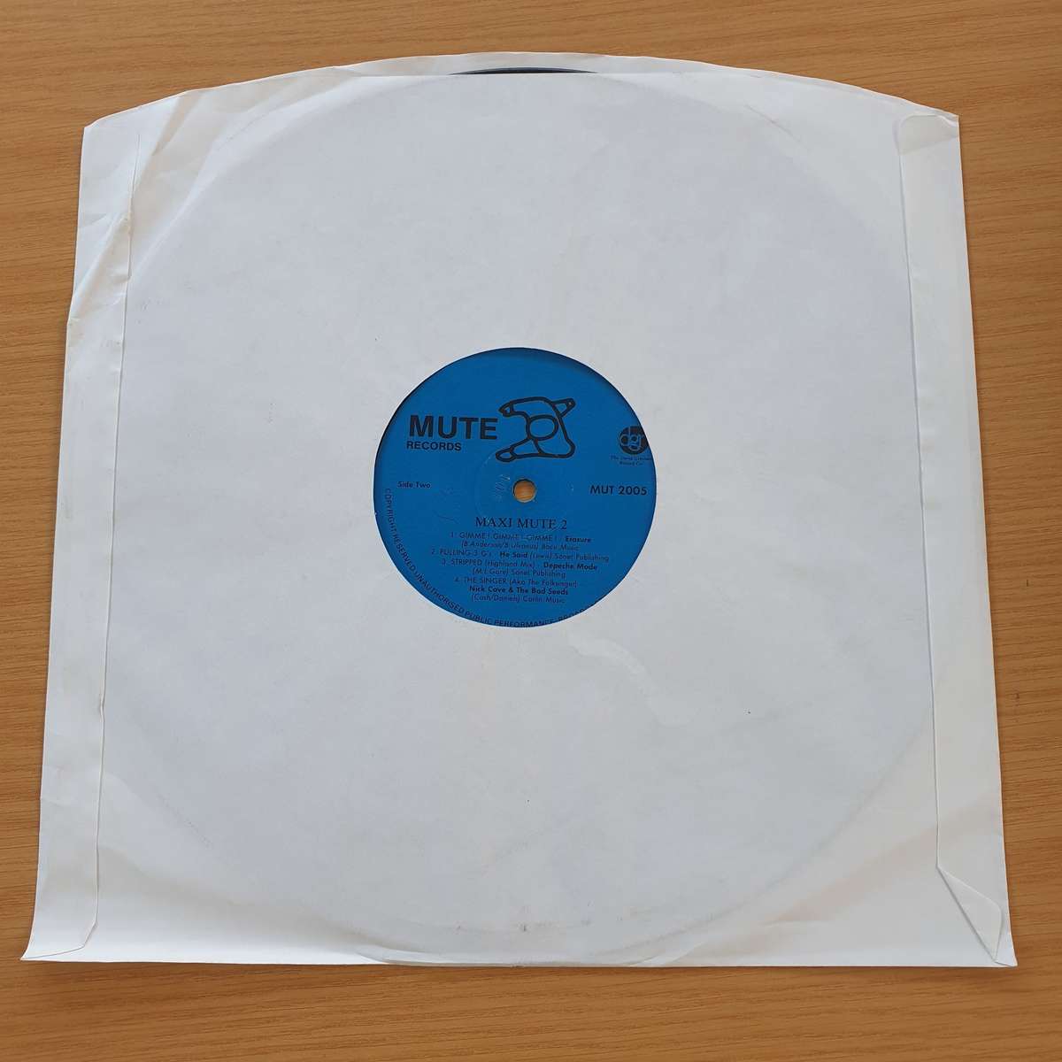 Maxi Mute - 2 Extended Mix Versions (Depeche Mode/Erasure...) - Vinyl LP Record  (VG-)